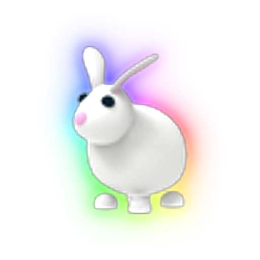 Mega Neon Rabbit - Adopt Me item