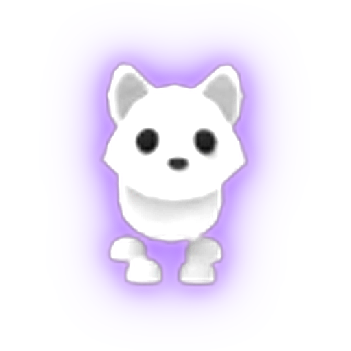 Neon Arctic Fox - Adopt Me item