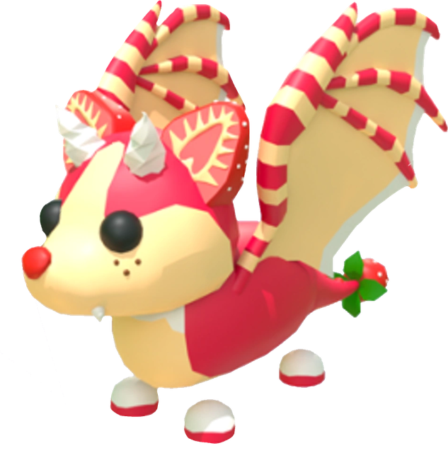Strawberry Shortcake Bat Dragon - Adopt Me item