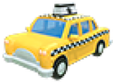Yellow Taxi Cab - Adopt Me item