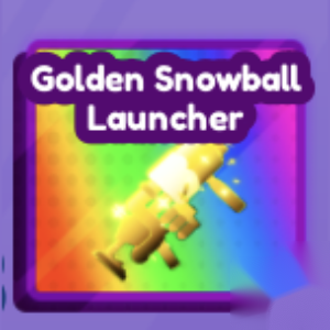 Golden Snowball Launcher — Baddies item