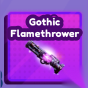 Gothic Flamethrower — Baddies item