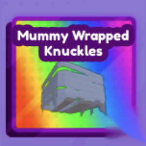 Mummy Wrapped Knuckles — Baddies item