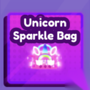 Unicorn Sparkle Bag — Baddies item