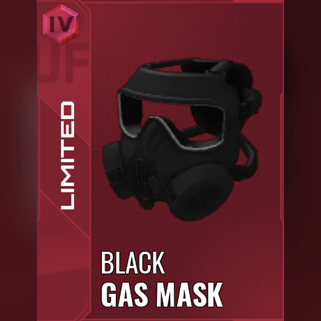 Black Gas Mask — NFL Universe item