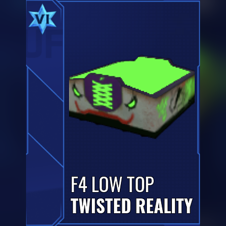 F4 Low Top Twisted Reality — NFL Universe item