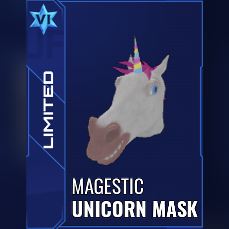 Magestic Unicorn Mask — NFL Universe item