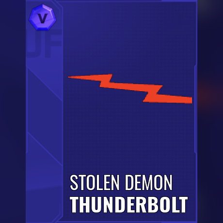 Stolen Demon Thunderbolt — NFL Universe item