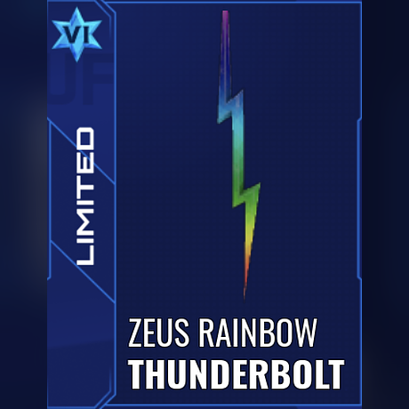 Zeus Rainbow Thunderbolt — NFL Universe item